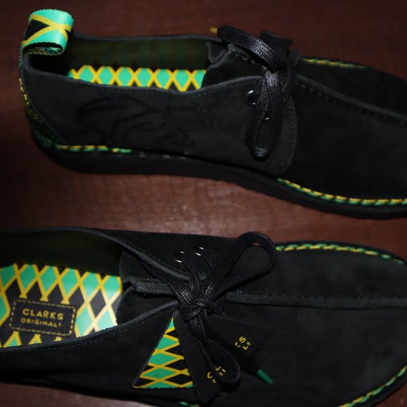 Clarks Men's Jamaica Desert Trek Black/ Multi - Picture 2 of 5